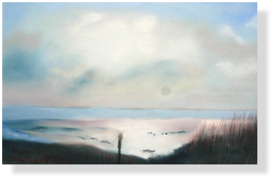 (61) Mittagsstimmung am Watt, 20 x 30 cm 2011 (61) Mittagsstimmung am Watt, 20 x 30 cm 2011